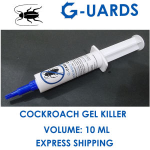 COCKROACH GEL BAIT KILLER by G-UARD - Highly Effective Formula [NEXT DAY SHIPPING] (Lipas/蟑螂/கரப்பான் பூச்சி)