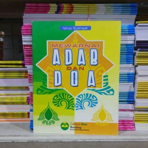 Mewarnai adab dan doa. Buku keterampilan anak