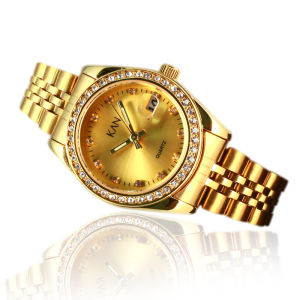 [ฟรี!เซ็ตของแถม3550บ.] นาฬิกาข้อมือกันน้ำ KANWATCH Luxury Gold 24K หรูหราระดับพรีเมี่ยมในราคาที่คุณเอื้อมถึง กันน้ำลึก 30ม. [ไม่รวมถ่านนาฬิกา QC สินค้าให้ก่อนจัดส่ง]