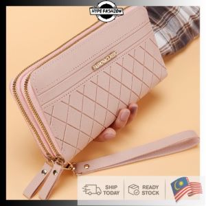 Hype Fashion 🌈 Ready Stock 🌈 2023 Woman Long Purse Bag Wallet Dompet Beg Panjang Duit Women Perempuan Wanita Lady Murah Card Kad Holder