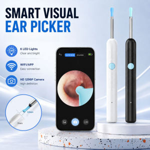 19 IN 1 Visual Ear Cleaner Camera Ear Wax Removal Tool Smart Ear Picker Set Korek Telinga 可视挖耳勺
