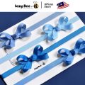 LAZY BEE 5 meter Light Navy Blue Batik Blue Royal Jade Teal Premium Grosgrain Ribbon Wholesale Ribbed Ribbons Hair Bow Wedding Perkahwinan Borong Reben Kain Hantaran Gift Wrap Party Decoration Big Riben Ribon Florist Bouquet Packing Door Gift Goodies. 