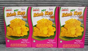 Combo 3 hộp bột bánh kẹp Waffle Mikko hương xưa 200gr