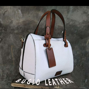 [SIZE M] Bion Leather BN057 rachel satchel garutan Tas Kulit Wanita Papirut Kulit Sapi Garut