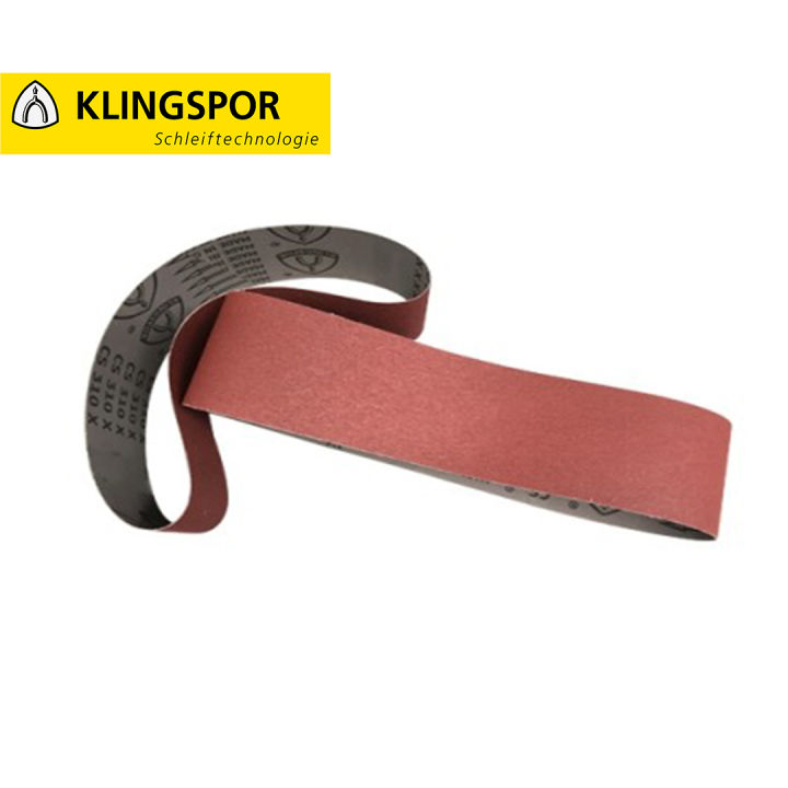 Klingspor ผ้าทรายสายพาน ขนาด 6"x 48" เบอร์ 24 ถึง 240 CS310X Lazada.co.th