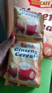 Indocafe Ginseng Sereal Renceng isi 10saset