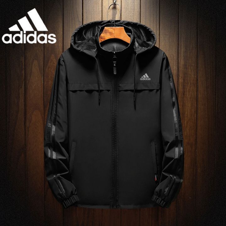 Adidas men's shop reflective jacket