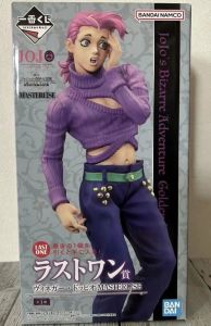 In Stock Original BANDAI Ichiban Kuji Last Prize JoJos Bizarre Adventure Doppio 22CM Animation Figure Model Toy Statuette