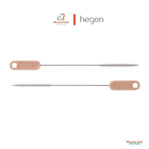 Bộ 2 cọ ống hút bình tập uống nước cho bé Hegen set cọ vệ sinh núm bình sữa - Monnie Kids