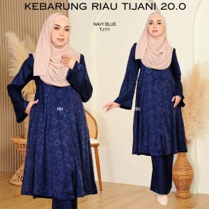 KEBARUNG TIJANI 20.0 Baju Kebarung Moden Muslimah Raya 2025