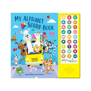 My Alphabet 27 Buttons Sound Book To Learn & Hear A-Z Sounds (Hardcover)