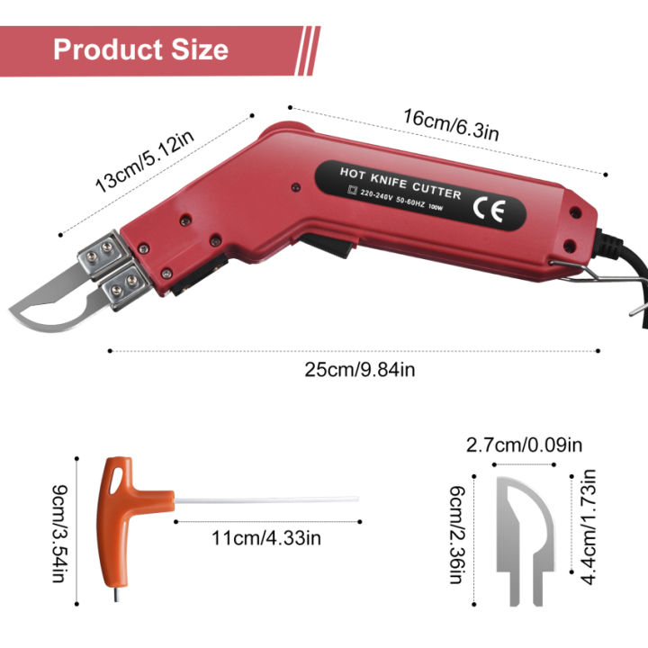 ⭐️【High Quality+In Stock】⭐️100W Fabric Cutter Rope Cutter ...