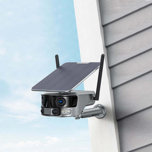 Jortan HighEnd Solar 4G CCTV Camer  4K 8MP Hot Sales Wifi Outdoors Network Camera Ptz Motion Tracking Sensor Dual Lens Security Camera Outdoor Large Battery Capacity All Day Recoring