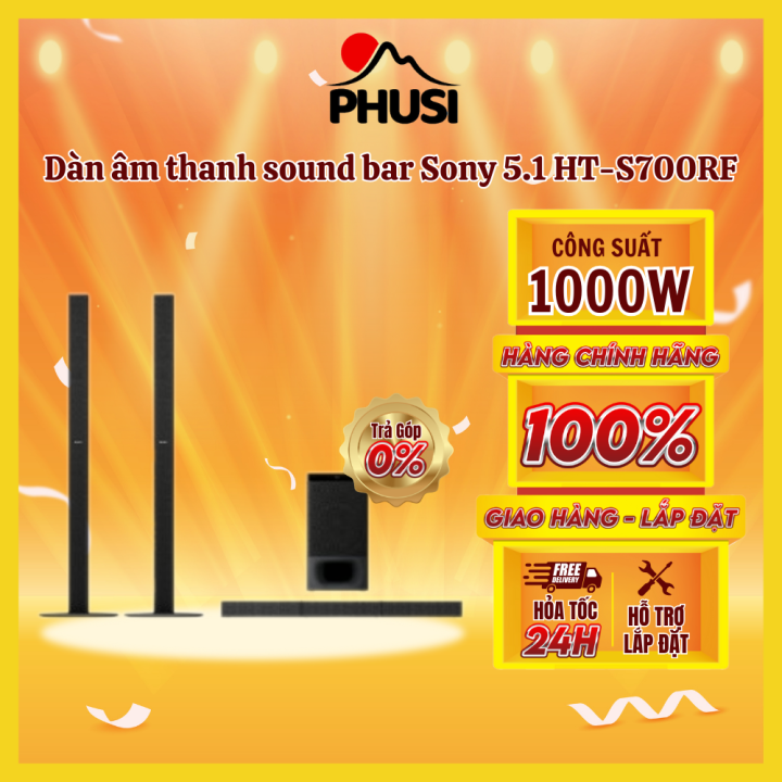 Dàn âm thanh sound bar Sony 5.1 HT-S700RF - Hàng chính hãng