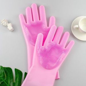 Silicone Gloves - Sarung Tangan Karet Cuci Piring MLH J36