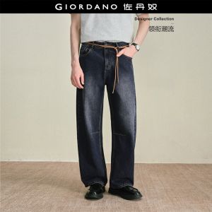 GIORDANO Men Jeans 5-Pocket Style Jeans Casual Stylish Trendy Elegant Comfortable Fashion Classic Modern Chic 18116704