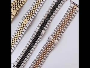 2026 Stainless Steel Strap For Watch Band Ultra SE 9 8 7 6 5 Luxury Metal Watch Strap For Watch Band 44mm 45mm 41mm 40mm