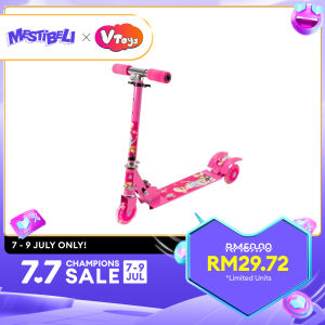 Skuter Scooter LED Light Wheels Scooter Skuter Budak Scooter Budak Kids Scooter Children Scooters 儿童滑板车户外玩具 [VTOYS]