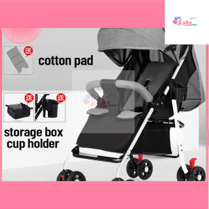 Foldable Baby Stroller Portable Multifunctional Kids Travel Stroller Light Weight Compact Pram