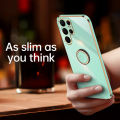 Samsung S25 Ultra 2025 Luxury Plating Straight Edge Casing For Samsung Galaxy S25 Ultra Plus FE S25 Ultra S25Plus Smasung S25Ultra 2025 Camera Protection Soft Silicone Shockproof Phone Case Protect Back Cover. 