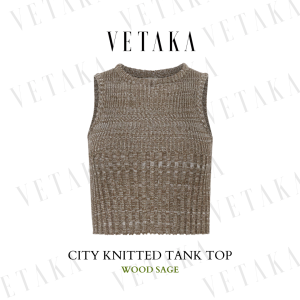 VETAKA City Knitted tank top (เสื้อกล้าม ทอไหมพรม)