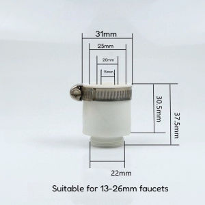 30/50CM 360° Rotatable and Adjustable Faucet Extension Hose for Kitchen and Bathroom Water Saving