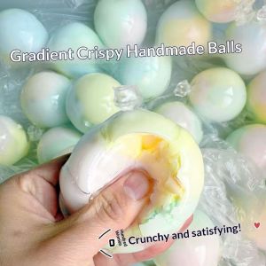 STAR FRUIT⭐ Gradient Crispy Skin Handmade Stress Ball with Crunchy Sound for Relaxation and Sensory Fun