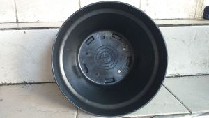 pot bunga (COD) 30 plastik hitam paket isi 12 pcs uk axbxt 29x20x20