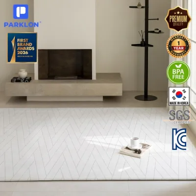 [XL 3 Colors] PARKLON แผ่นรองคลานเกาหลีเกรดพรีเมี่ยม รุ่น La Pure Soft Mat ขนาด 140x235 หนา 1.5 ซม.