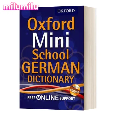 Milu Oxford Mini School พจนานุกรมเยอรมัน PB หนังสือภาษาอังกฤษต้นฉบับ
