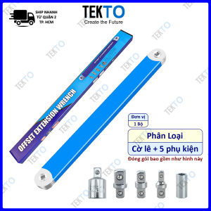 Bộ cờ lê Mở Rộng cao cấp Cờ lê nối dài Bộ tháo ốc góc hẹp 39cm kèm 5 chi tiết - 830