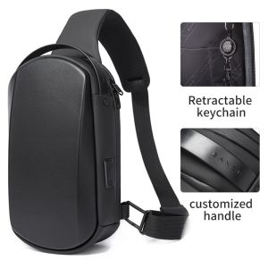 BANGE BG-7256 sling cross body chest male men crossbody waterproof anti theft men shoulder sling bag