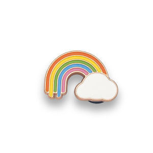 โลหะ cross jibbitz charm หัวเข็มขัดรองเท้าอุปกรณ์เสริมรองเท้าดอกไม้โลหะ Rainbow Chain Alloy Love รองเท้าอุปกรณ์เสริม