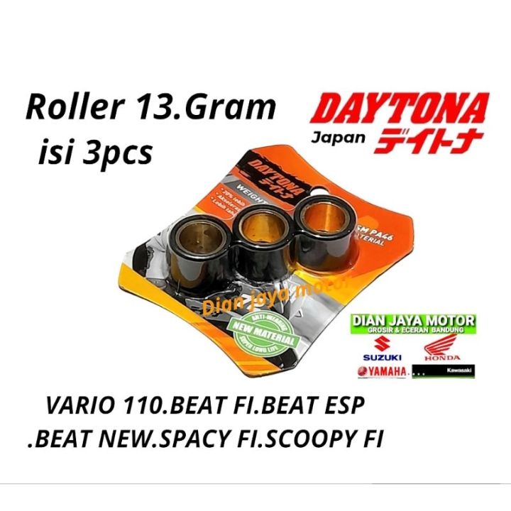 Roller Roler Daytona 13 Vario 110 Beat Fi Scoopy Fi Spacy Fi Pop Setreet Beat Esp Daitona Racing