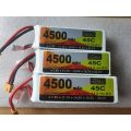 Pin LiPo cao cấp 3s, 4s, 6s 4500mah 45C dòng xả cao. 