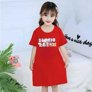 Dress Anak Perempuan SANRIO Untuk Usia 1-10 Thn