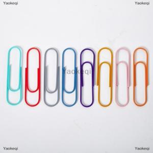 [COD] Yaokeqi 10Pcs Lot 100mm Big Size Paper Clips Office Supplies Clip Bookmark Metal Office Accessories