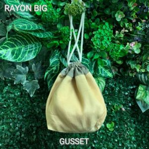 【Handmade tie dye】ecoWarna Earth Color Series Drawstring Pouch (Rayon) | Portable and Washable | Coin Purses Pouches