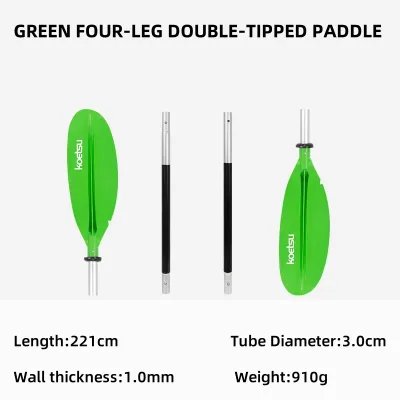Four Stage Double Head Paddle Kayak Aluminum Paddle Canoe Paddle