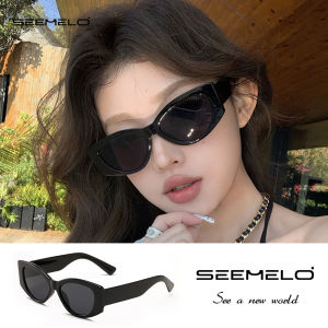 SEEMELO แว่นกันแดดแฟชั่นทรงกระดองเต่าย้อนยุคแว่นตากันแดดแว่นตากันแดดสำหรับผู้หญิงและผู้ชายขับรถ UV400แว่นกันแดดป้องกันแสงแดดช้อปปิ้งขี่จักรยานวิ่งตกปลาแว่นตาสำหรับผู้ชายผู้หญิง