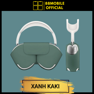 Bao Da AirPod Max Có Chế Độ Ngủ Bảo Vệ Tai Nghe Da PU Mềm Mịn | 88Mobile