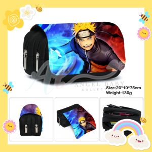 Angel Baby Kids Naruto Anime Wallet Backpack Pencil Case Budak Beg Sekolah Pensil Case Bekas Makan Naruto