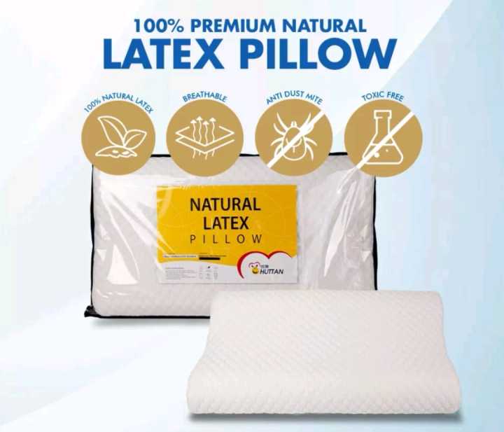 Hutan Neck Supportive Natural Latex Contour Pillow [5 Star Hotel