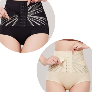 💕Hip Lifting and Tummy Tightening for Beautiful Curves💕High Waist Adjustable Tummy Tightening Pants for Women Postpartum Waist and Tummy Tightening Pants Adjustable Boxer Pants for Body Shaping Large Size