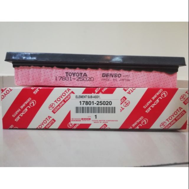 TOYOTA CAMRY AVV71 2019YEAR AIR FILTER 17801-25020 | Lazada