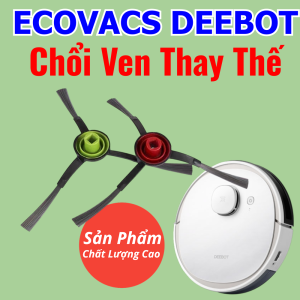 2 Chổi quét cạnh (CHÍNH HÃNG) robot Ecovacs Deebot DN33 Dn320 Dn39 DN36 DN55 DN520 T5 Hero T5 Max Neo T9 N8 T8