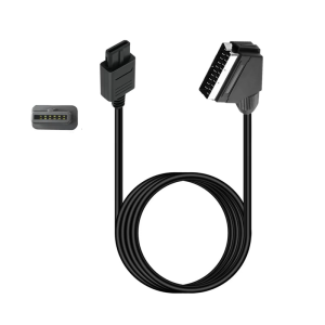 Retro Gaming SCART RGBs Interfaces Cable 180cm High Fidelitys Signal Transfer PVC Housing for N64
