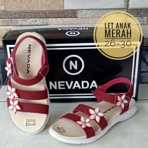 sandal anak cewek variasi bunga sepatu anak perempuan