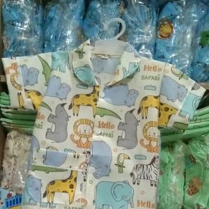 Baju Tidur Tanpa Kerah Laki-Laki Usia 1-12 Tahun Motif zoe Grean