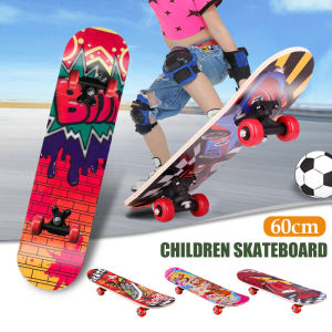 【Local Stock】Skate Board Skateboard Sport Outdoor / Papan Luncur Children Kids Design Girls and Boys Kids Outdoor Toys Christmas Gift| DaQueen